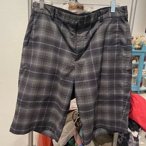 NikeGolf Plaid Dri-Fit Shorts